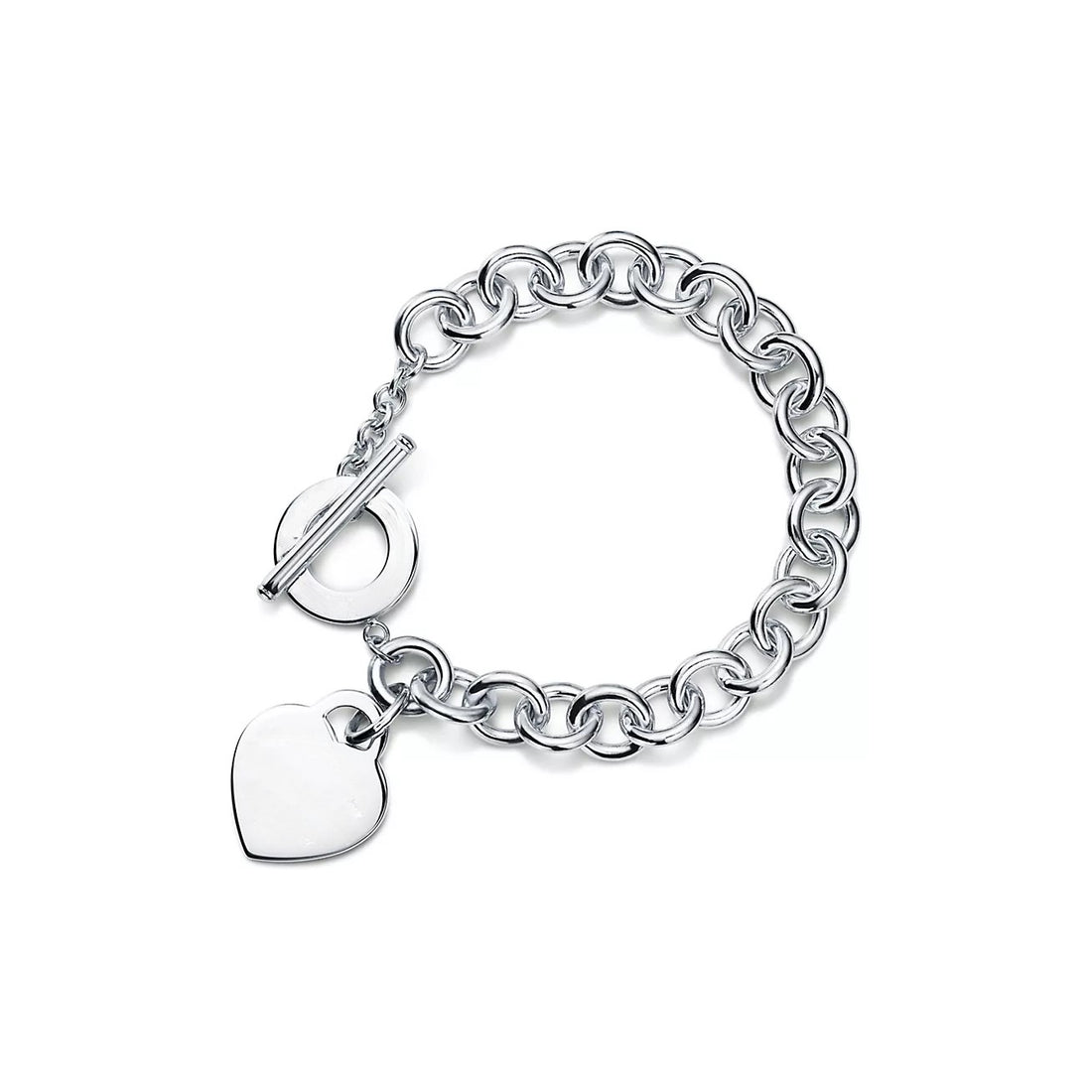 Heart Tag Toggle Bileklik
