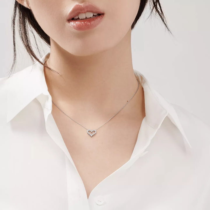 Diamond Heart Kolye