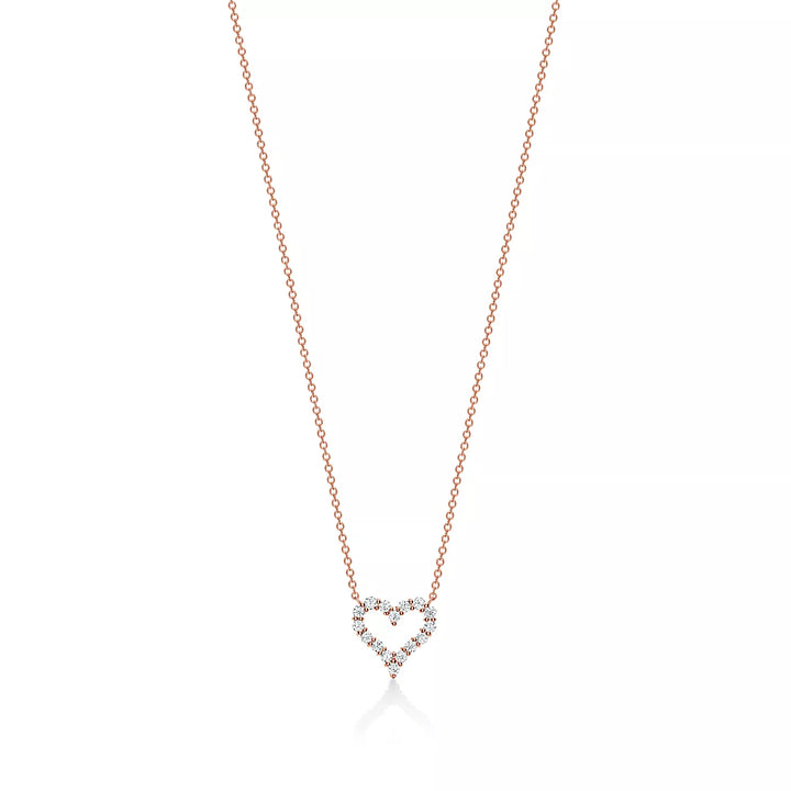 Diamond Heart Kolye