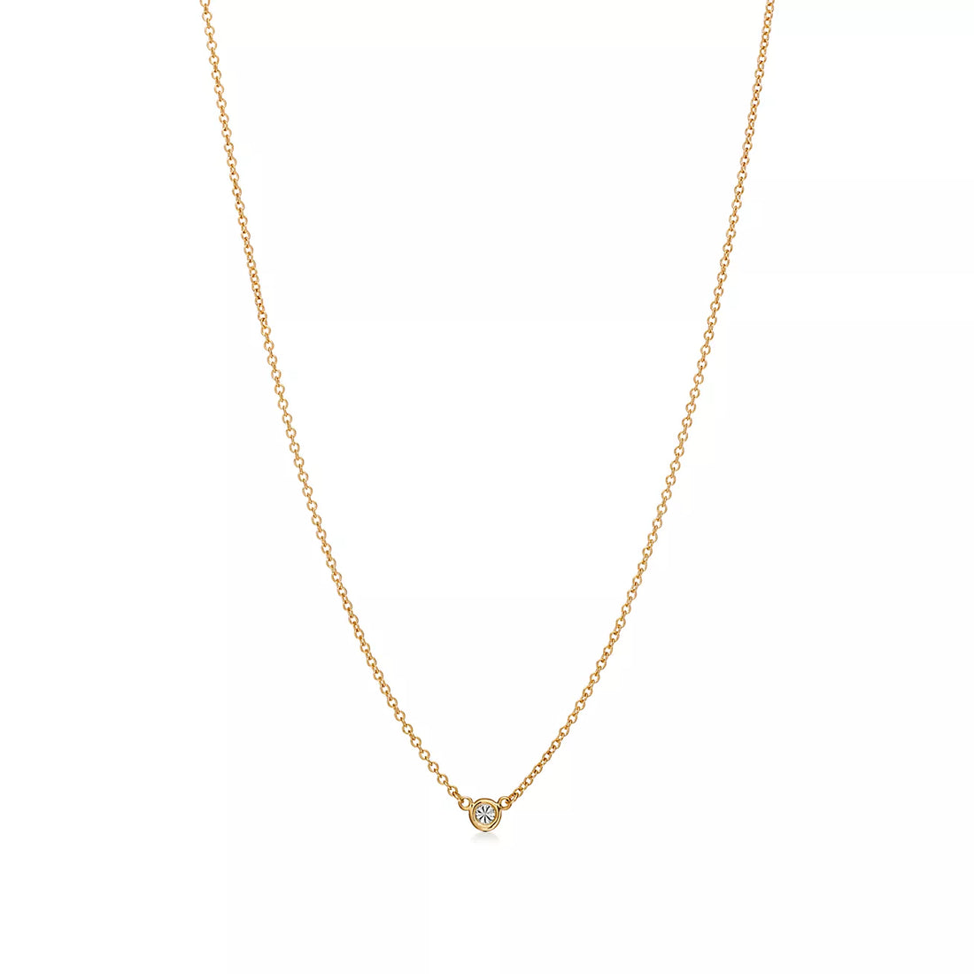 Single Diamond Kolye