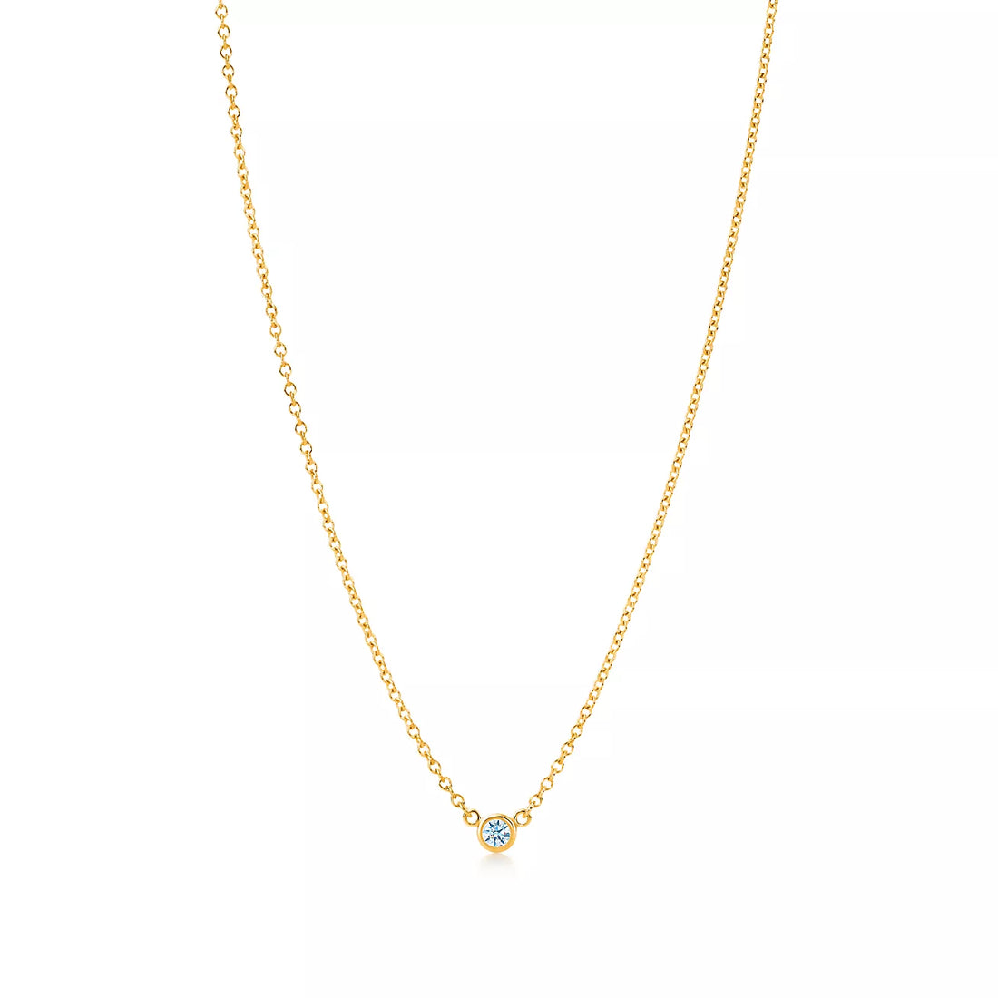 Single Diamond Kolye