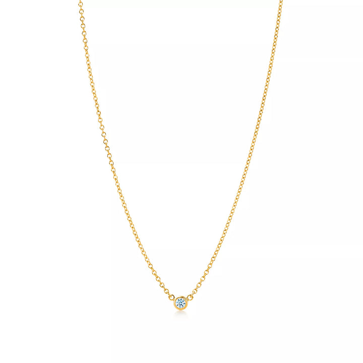 Single Diamond Kolye