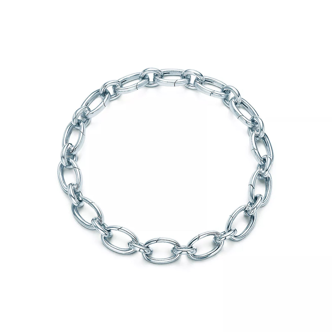 Oval Clasping Link Bileklik