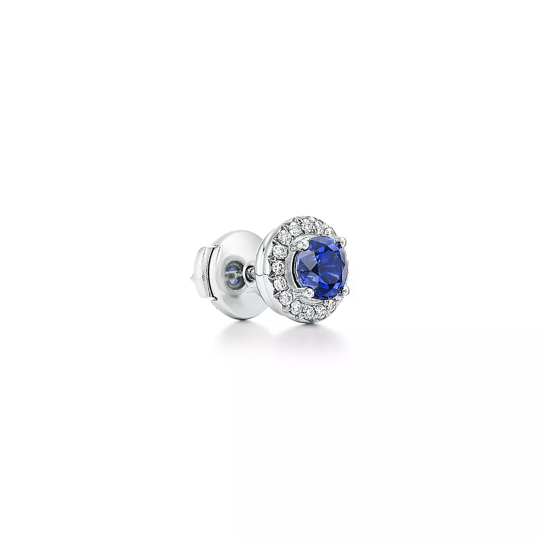 Sapphire and Diamond Küpe